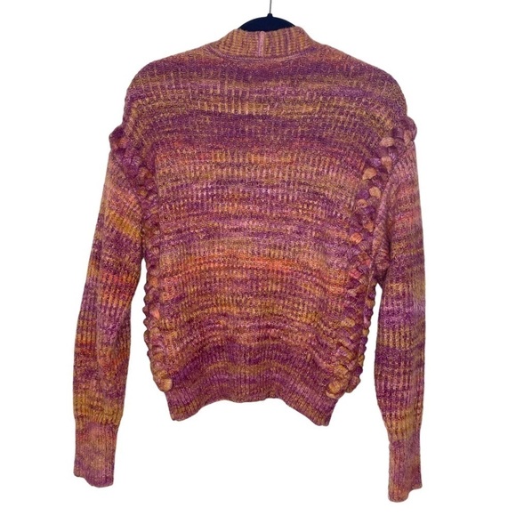 DEX Space Dye Button Front Oversized Cardigan - Picture 8 of 14